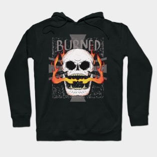 Burned Skull Hoodie